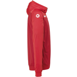 Kempa Prime Multi Trainingsjacke mit Kapuze chilirot/rot S