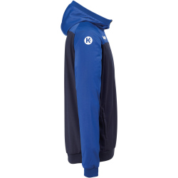 Kempa Prime Multi Trainingsjacke mit Kapuze marine/royal S