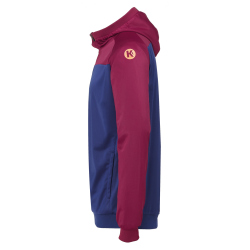 Kempa Prime Multi Jacke deep blau/deep rot 152