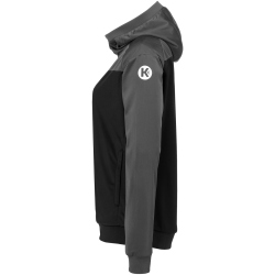 Kempa Prime Multi Jacke Damen schwarz/anthrazit XS