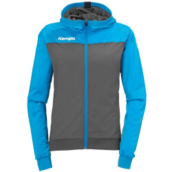 Kempa Prime Multi Jacke Damen anthrazit/kempablau XL