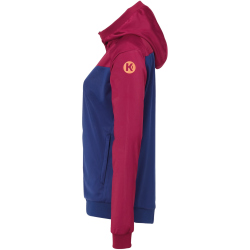 Kempa Prime Multi Trainingsjacke mit Kapuze Damen deep...