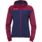 Kempa Prime Multi Trainingsjacke mit Kapuze Damen deep blau/deep rot XS
