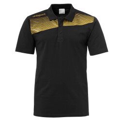 uhlsport Liga 2.0 Poloshirt Schwarz/Gold 140