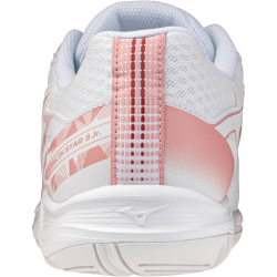 Mizuno Stealth Star 3 Handballschuhe 73 - white/rose elegance/lava falls 36