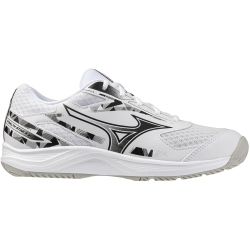 Mizuno Stealth Star 3 Handballschuhe 59 - white/black/fiery red 36.5