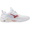 Mizuno Wave Stealth Neo 2 Handballschuhe Damen 73 - white/rose elegance/lava falls 38