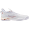 Mizuno Wave Mirage 5 Handballschuhe Damen 73 - white/rose elegance/lava falls 37