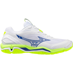 Mizuno Wave Stealth 6 Handballschuhe 39 - white/lightning...