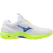 Mizuno Wave Stealth 6 Handballschuhe 39 - white/lightning yellow/dazzling blue 42.5