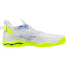 Mizuno Wave Mirage 5 Handballschuhe 39 - white/lightning yellow/dazzling blue 50