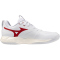 Mizuno Wave Momentum Pro Volleyballschuhe Damen 73 - white/rose elegance/lava falls 38