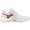 Mizuno Wave Momentum Pro Volleyballschuhe Damen 73 - white/rose elegance/lava falls 38