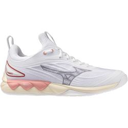 Mizuno Wave Luminous 3 Korfballschuhe Damen 73 - white/rose elegance/lava falls 42.5