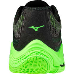 Mizuno Wave Lightning Elite Volleyballschuhe 49 - black/glowing apple/mandarin orange 40