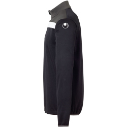 uhlsport Offense 23 1/4-Zip Sweatshirt schwarz/anthrazit/weiss S