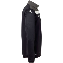 uhlsport Offense 23 1/4-Zip Sweatshirt schwarz/anthrazit/weiss XL