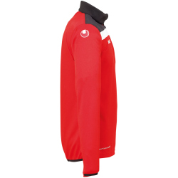 uhlsport Offense 23 1/4-Zip Sweatshirt rot/schwarz/weiss S