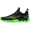 Mizuno Wave Luminous 3 Korfballschuhe 49 - black/glowing apple/mandarin orange 38.5