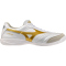 Mizuno Morelia Sala Elite IN Fußballschuhe 50 - white/football gold/galaxy silver 39