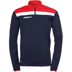 uhlsport Offense 23 1/4-Zip Sweatshirt marine/rot/weiss S