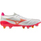 Mizuno Morelia Neo IV Beta Elite Mix SG Stollen-Fußballschuhe 64 - white/pink tetra/fuchsia purple 43