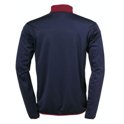 uhlsport Offense 23 1/4-Zip Sweatshirt marine/bordeaux/fluo gelb L