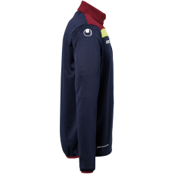 uhlsport Offense 23 1/4-Zip Sweatshirt marine/bordeaux/fluo gelb XXL