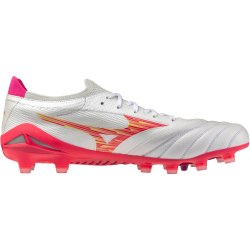 Mizuno Morelia Neo IV Beta Elite FG Fußballschuhe 64 - white/pink tetra/fuchsia purple 44