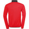 uhlsport Offense 23 1/4-Zip Sweatshirt rot/schwarz/weiss 140