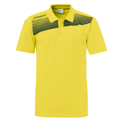 uhlsport Liga 2.0 Poloshirt Limonengelb/Schwarz L