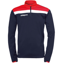 uhlsport Offense 23 1/4-Zip Sweatshirt marine/rot/weiss 164