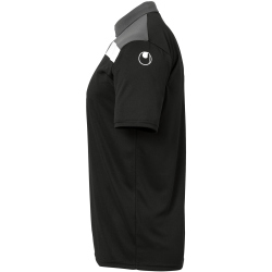 uhlsport Offense 23 Poloshirt schwarz/anthrazit/weiss S