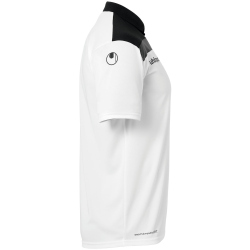 uhlsport Offense 23 Poloshirt weiss/schwarz/anthrazit L