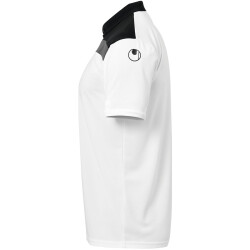 uhlsport Offense 23 Poloshirt weiss/schwarz/anthrazit XXL