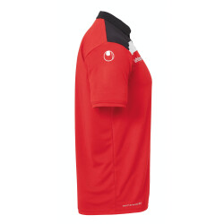 uhlsport Offense 23 Poloshirt rot/schwarz/weiss 4XL
