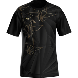 Mizuno Active DryAeroFlow Graphic Laufshirt Herren 99 - taniori M