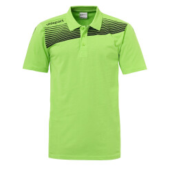 uhlsport Liga 2.0 Poloshirt Flash Grün/Schwarz 164