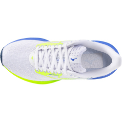 Mizuno Wave Rider 29 Laufschuhe Damen 71 - white/lightning yellow/ultramarine 38.5