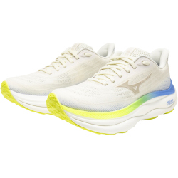 Mizuno Wave Sky 9 Laufschuhe Damen 71 - snow white/silver birch/ultramarine 38