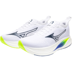 Mizuno Neo Zen 2 Laufschuhe Herren 01 - white/estate blue/lightning yellow 40