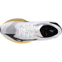 Mizuno Hyperwarp Pro Laufschuhe 01 - white/black/gold 41