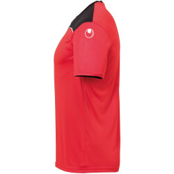 uhlsport Offense 23 Polyestershirt rot/schwarz/weiß L