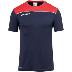 uhlsport Offense 23 Polyestershirt marine/rot/weiß S