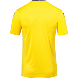 uhlsport Offense 23 Polyestershirt limonengelb/marine/azurblau L