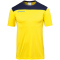 uhlsport Offense 23 Polyestershirt limonengelb/marine/azurblau L
