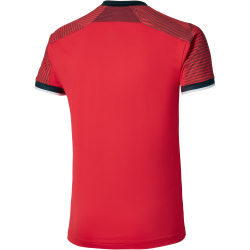 Mizuno Stargazer Shadow Tennisshirt Herren 62 - fiery red S