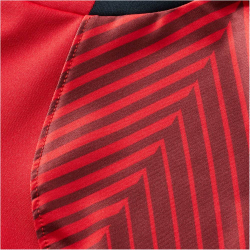 Mizuno Stargazer Shadow Tennisshirt Herren 62 - fiery red S