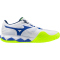 Mizuno Wave Enforce Tour 2 Clay Court Tennisschuhe 20 - white/dazzling blue/lightning yellow 39