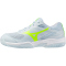 Mizuno Break Shot 5 CC Tennisschuhe Kinder 22 - ice water/lightning yellow/ancient water 36